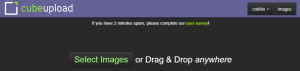 英国老牌免费在线图床 无限容量 Cubeupload-免费杂货铺