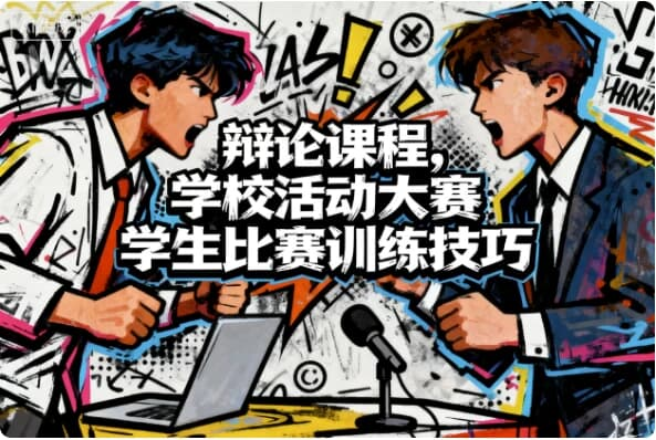 辩论课程,学校活动大赛学生比赛训练技巧-免费杂货铺