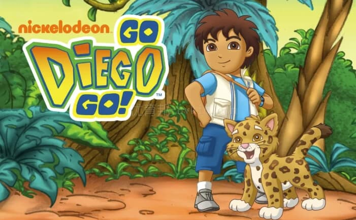 少儿生物启蒙动画《Go Diego Go 出发吧！迪亚哥 (中英双版) 》-免费杂货铺