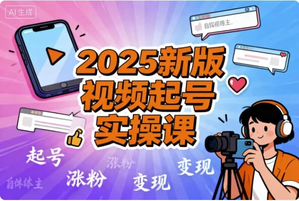 2025新版视频号起号实操课-免费杂货铺