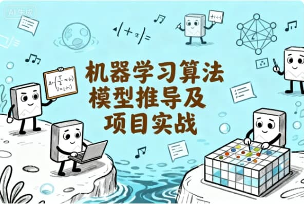 机器学习算法模型推导及项目实战-免费杂货铺