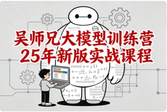 吴师兄大模型训练营 2025 新版｜实战导向，从基础到行业落地-免费杂货铺