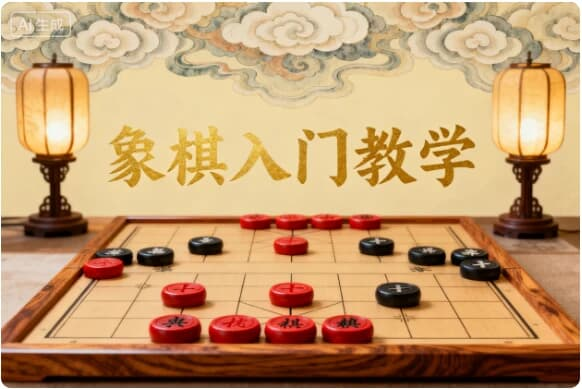 象棋入门教学｜基础棋艺学习指南-免费杂货铺