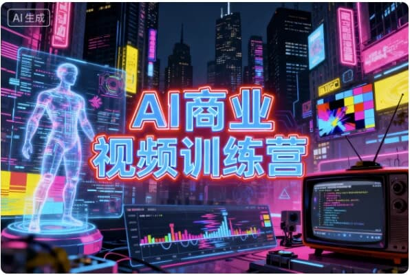 AI商业视频训练营｜实战课程-免费杂货铺