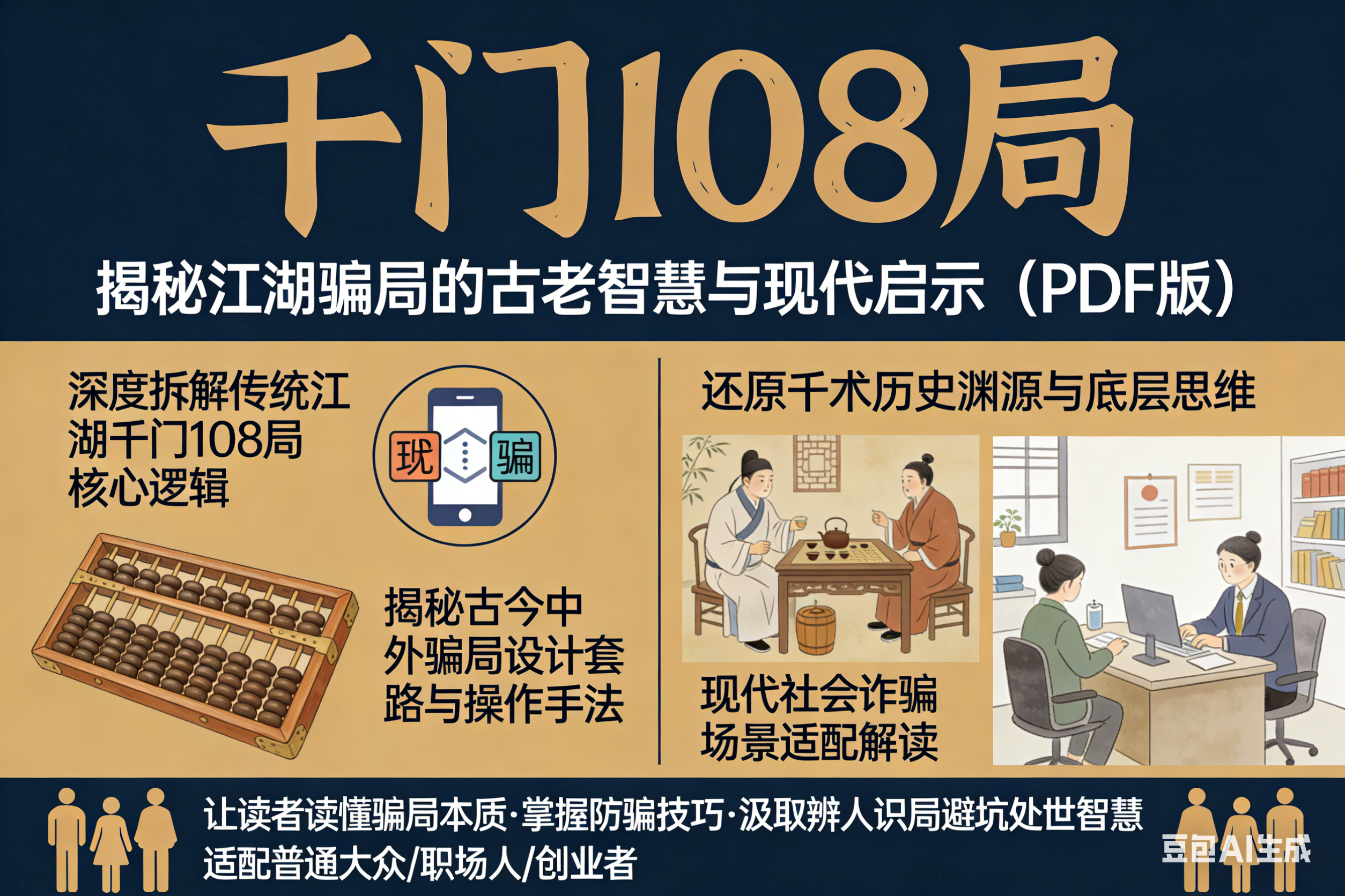 《千门 108 局》：揭秘江湖骗局的古老智慧与现代启示（PDF 版）