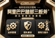 团队管理必学课程系列：阿里巴巴「腿部三板斧」-是免费•TOP