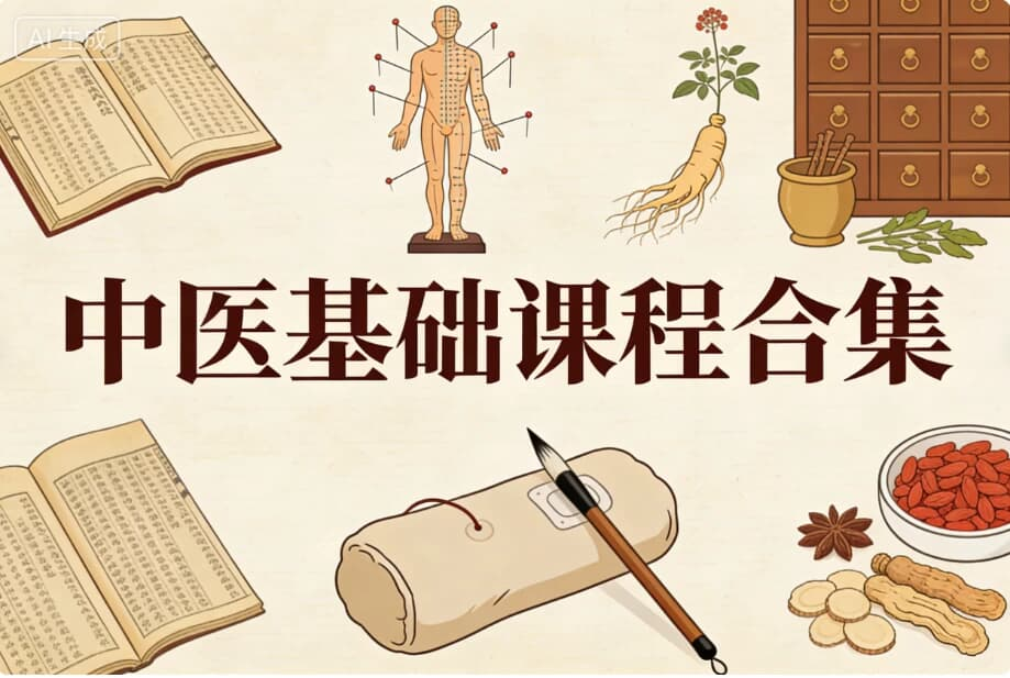 中医基础课程合集（全系列完结）-是免费•TOP