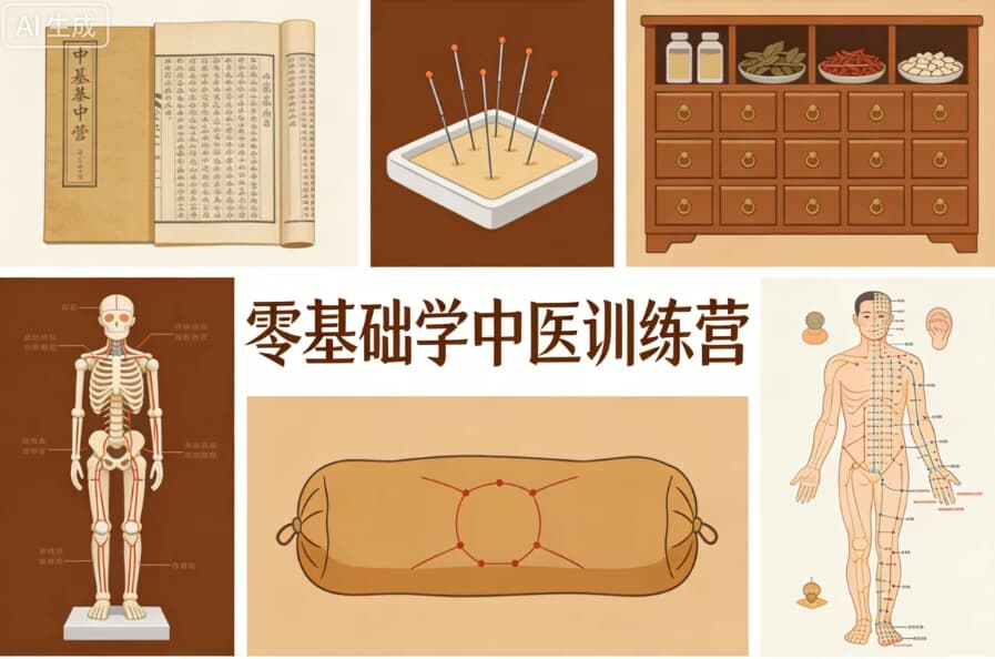 零基础学中医训练营（完结・视频+讲义全套）-是免费•TOP