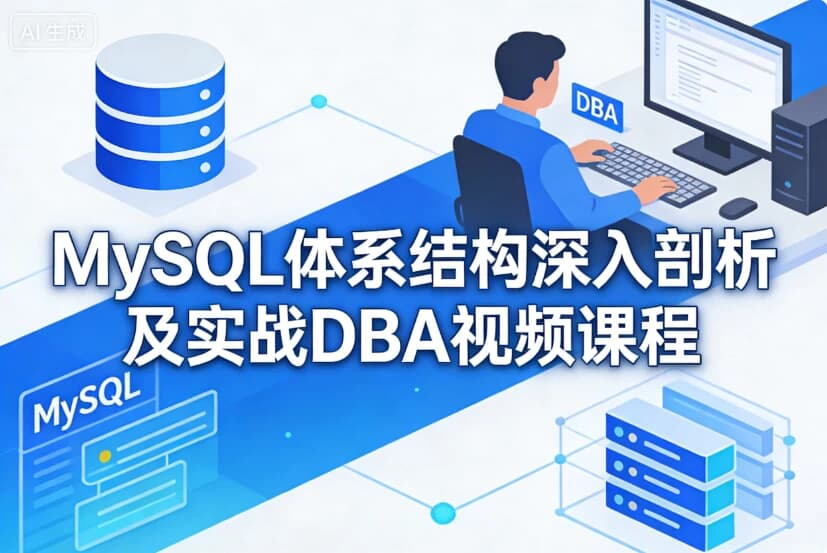 MySQL体系结构深入剖析及实战DBA视频课程-是免费•TOP