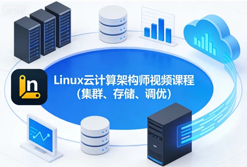 Linux云计算架构师视频课程（集群、存储、调优）-是免费•TOP